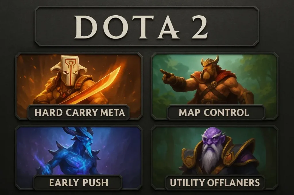 Мета Dota 2 в 2025 году: стратегии, которые приносят победу на турнирах